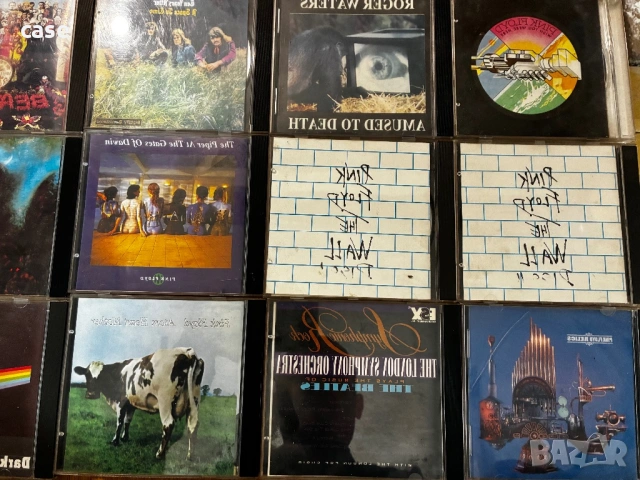 CD компакт дискове Beatles,Pink Floyd с обложки запазени