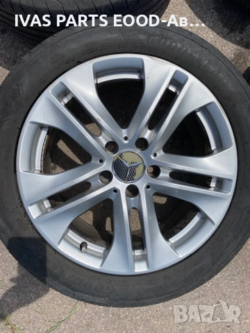Летни гуми с джанти 245/45/17Mercedes W212, снимка 2 - Гуми и джанти - 55058795