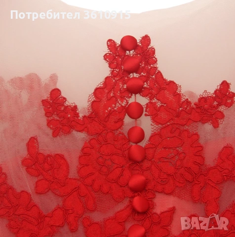 Дантелена официална рокля , снимка 11 - Рокли - 54485791