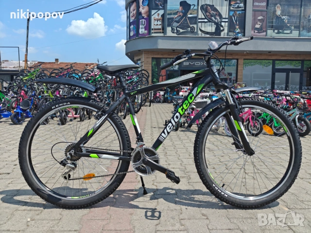 PA Алуминиев велосипед 27.5" PRO зелен, снимка 9 - Велосипеди - 54940059