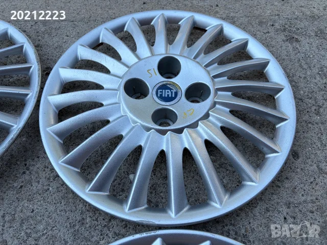4 броя Оригинални тасове за Fiat Grande Punto 15, снимка 8 - Аксесоари и консумативи - 55586962