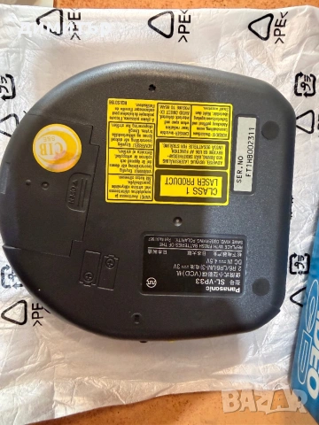 Продавам изключително запазен Panasonic SL-VP33 Portable Video CD Player – рядък ретро, снимка 2 - Декове - 54680523