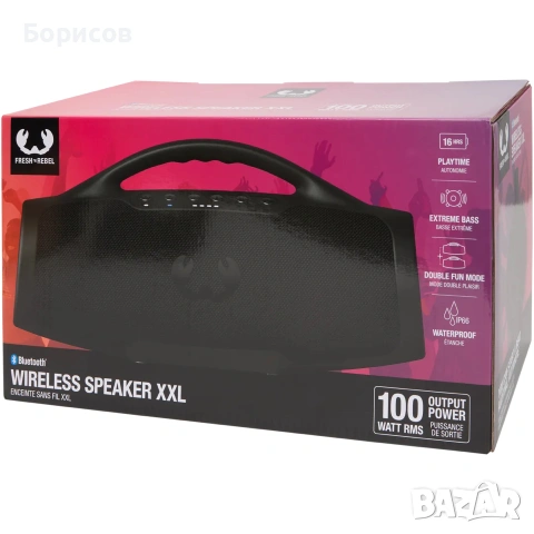 ЧИСТО НОВА BLUETOOTH ПАРТИ КОЛОНА Fresh 'n Rebel Wireless Speaker XXL,100W