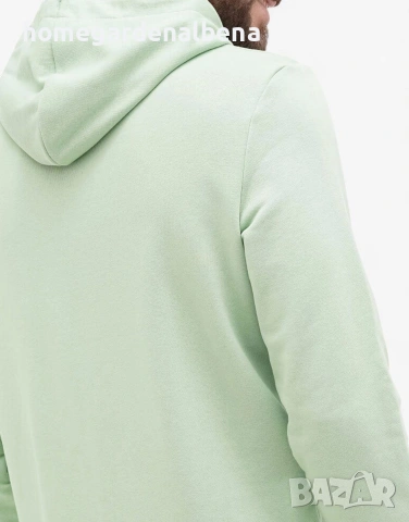 PUMA Essentials+ 2 Color Logo Hoodie мъжки суитчър зелен качулка, снимка 4 - Спортни дрехи, екипи - 54441084