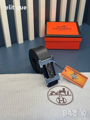 колани от естествена кожа в кутия hermes , снимка 3 - Колани - 55236876