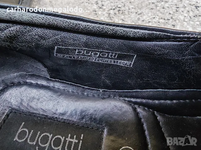 BUGATTI Висок Клас Мъжки Обувки 100 ПРОЦЕНТА ВИСОКОКАЧЕСТВЕНА КОЖА, снимка 10 - Ежедневни обувки - 55559174