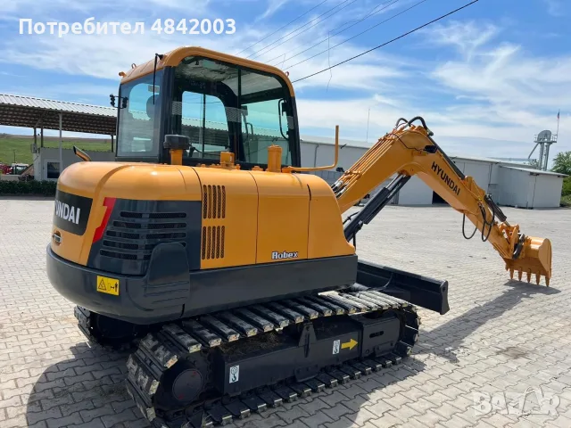 Багер Hyundai R 60, снимка 3 - Индустриална техника - 55570681