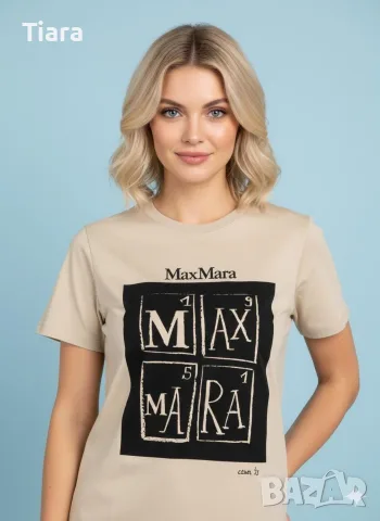 MAX MARA - оригинална дамска тениска ., снимка 6 - Тениски - 55330670