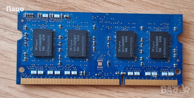 SK hynix 4GB 1RX8 PC3L-12800S-11-13-B4, снимка 6 - Части за лаптопи - 54946420