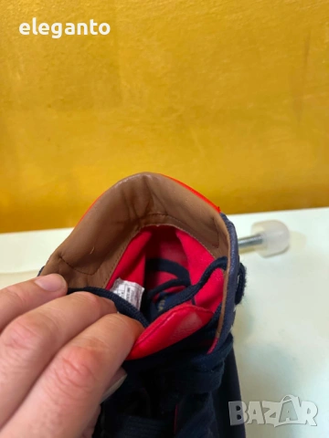 Оригинални мъжки обувки Polo Ralph Lauren Harvey Canvas High , 41 размер, снимка 10 - Ежедневни обувки - 54456651