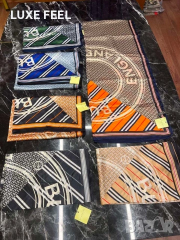Gucci 🔥 Chanel 🔥 Hermes 🔥Goyard 🔥Копринени Шалове , снимка 10 - Шалове - 54946469