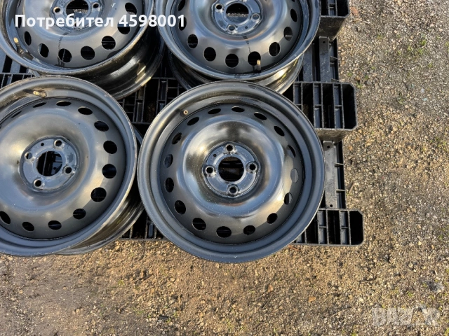 4бр.Оригинални джанти 15цола 4x100 за Renault Modus,Nissan Micra,Dacia, снимка 4 - Гуми и джанти - 54010913