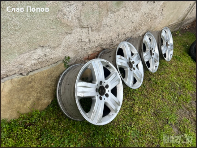 Джанти 17" 5х112 от ML W163, снимка 4 - Гуми и джанти - 54492166