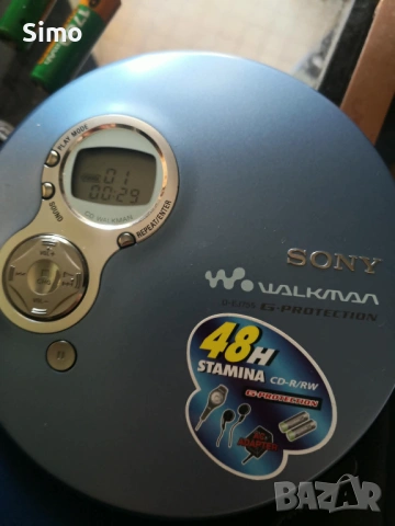 Дискмен Sony d ej755 , снимка 2 - MP3 и MP4 плеъри - 54723254