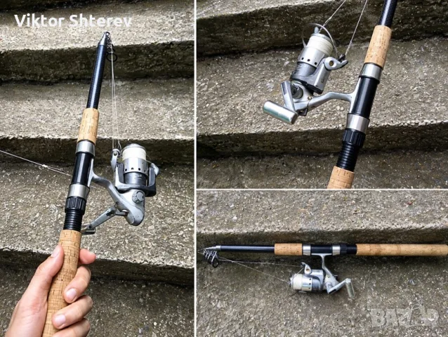 Okuma Avenger + телескопична въдица – идеален комплект за спининг / пъстърва / щука 