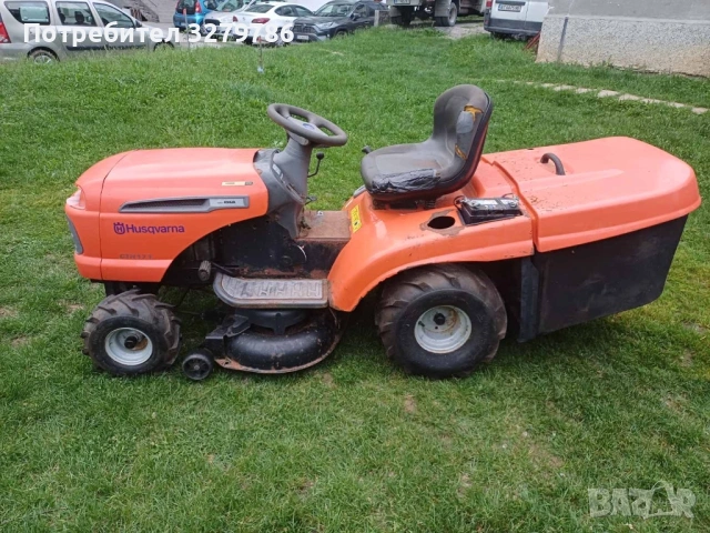 Тракторна косачка Husqvarna 17 к.с, снимка 7 - Градинска техника - 54585700