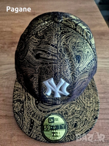 Оригинална шапка New Era 59FIFTY - NY Yankees (Paisley Gold