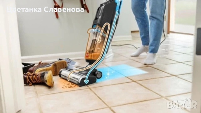 Прахосмукачка за мокро и сухо почистване с кабел BISSELL CrossWave HF2, 340W,3845N, снимка 18 - Прахосмукачки - 55144376