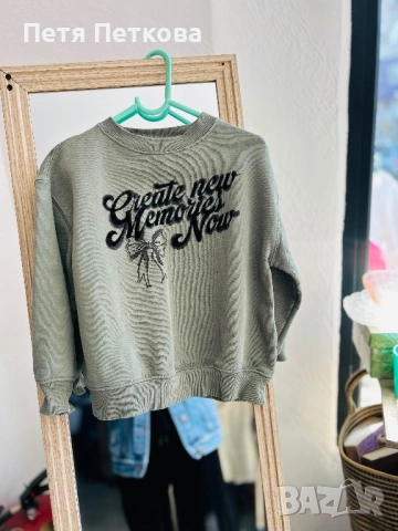 Детска блуза (за момиченце) ZARA - размер 120