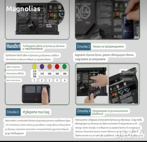Дистанционно   LiftMaster 893LM с 3 бутона Лимитирана Серия, снимка 13 - Гаражни врати - 55165154