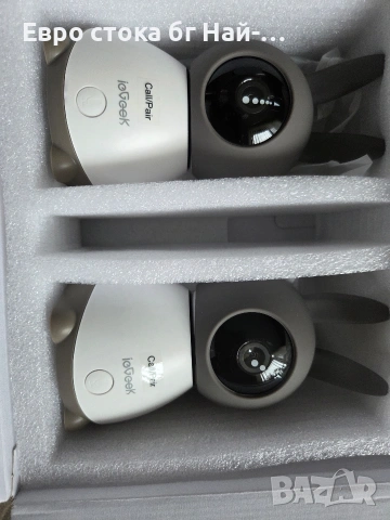 Видео бебефон, ieGeek, 2 камери, 2K, 5 инча, нощно виждане, управление чрез мобилно приложение, снимка 2 - Други - 54068465