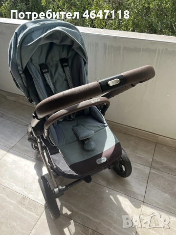 Cybex Balios S Lux + дъждобран + чувал + борд, снимка 5 - Детски колички - 55563463