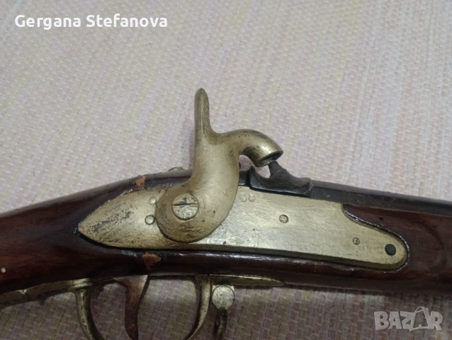 Стара капсулна пушка, снимка 4 - Антикварни и старинни предмети - 54106070