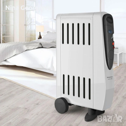 Маслен радиатор Taurus Taureg с регулируем термостат, светлинен индикатор 1500/2000/2500W