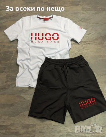 Hugo Boss Мъжки Летен Екип👕🩳Мъжки Къс Комплект Хуго Бос Код NGHSP152