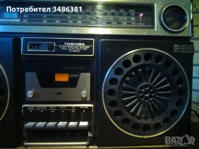 TOSHIBA RT-8840 S КЛАСИКА , снимка 3 - Радиокасетофони, транзистори - 55493059