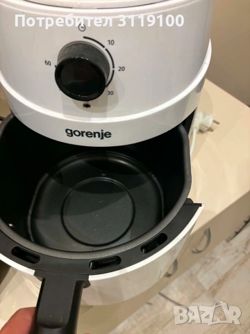 Gorenje еър фрайер - нов, 4.4L, 1300W, снимка 3 - Фритюрници - 55060310
