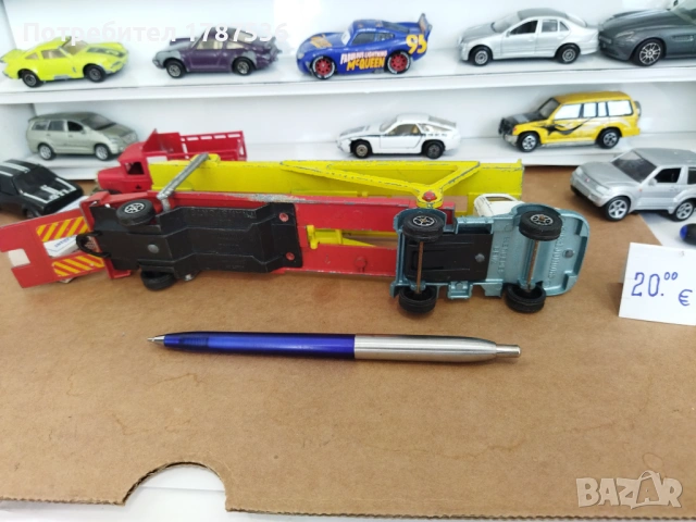 3801➡️ Corgi Mercedes Benz Car Transport ohne OVP, снимка 4 - Колекции - 54212829