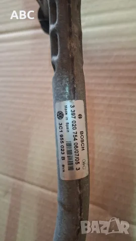 Механизъм за чистачки + моторче Passat B6 , снимка 5 - Части - 48337449
