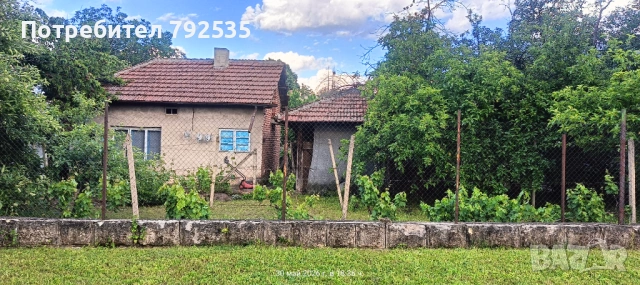 Продавам дворно място 2дка със стара къща в с. Борисово, обл. Русе, снимка 3 - Къщи - 54801509