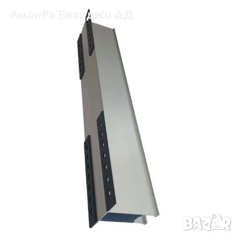 Мини релса за ламаринен покрив, размери 380х60mm, с уплътнител EPDM , снимка 3 - Друга електроника - 54049136