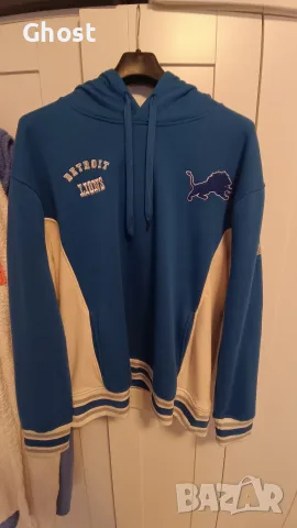 Мъжки суичър с качулка (hoodie) на американския футболен отбор Detroit Lions., снимка 8 - Фен артикули - 55554640