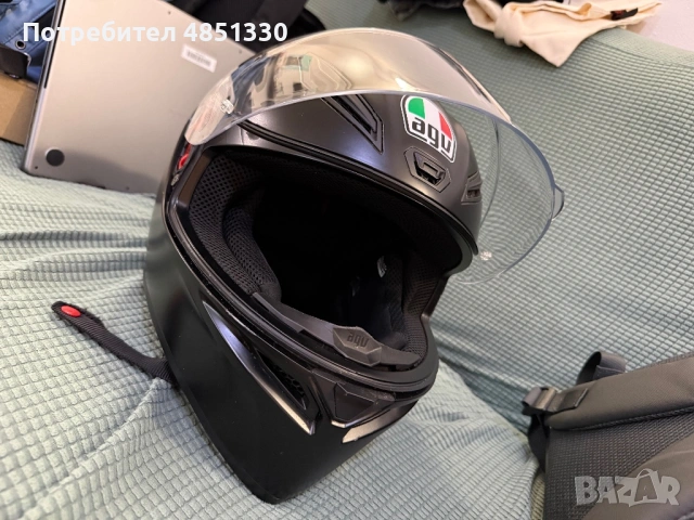 Мото каска AGV K1 S (ECE 22.06) - Размер M, снимка 5 - Аксесоари и консумативи - 54827120