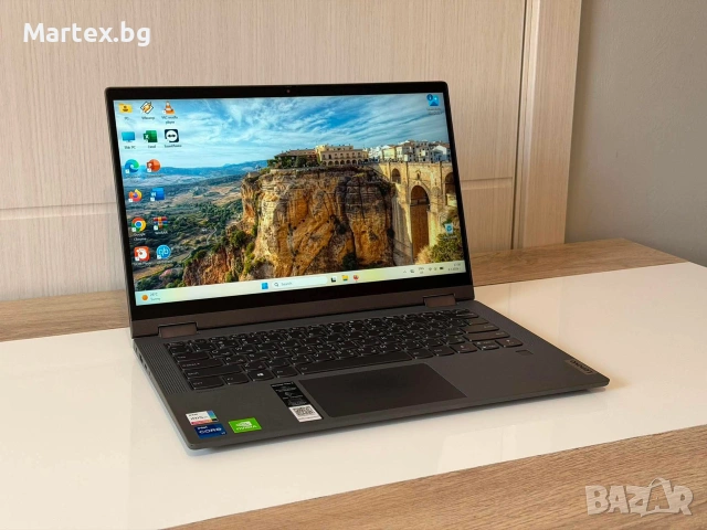 Lenovo Ideapad Flex 5, i7-1165G7, MX450, 16GB, тъчскрийн