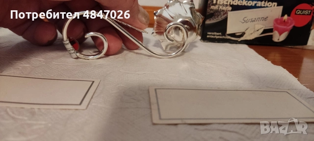 Свещници за декорация на маса Quist 2бр, снимка 10 - Декорация за дома - 54857449