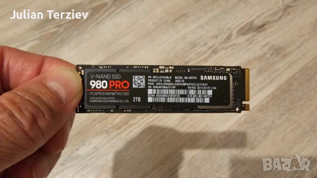 2 TB Samsung 980 Pro SSD Nvme