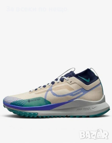 NIKE React Pegasus Trail 4 Gore-Tex White / Blue Мъжки Баскетболни Обувки👟Мъжки Маратонки Код P2778, снимка 7 - Маратонки - 55069492