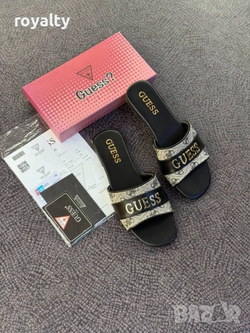 Guess Нови Дамски Чехли Различни Цветове Гес, снимка 6 - Чехли - 55030350