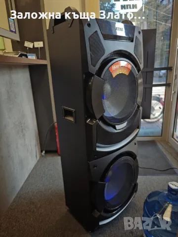 Bluetooth Аудио система Akai DJ-S5H 400W с микрофон и дистанционно, снимка 4 - Bluetooth тонколони - 55659723