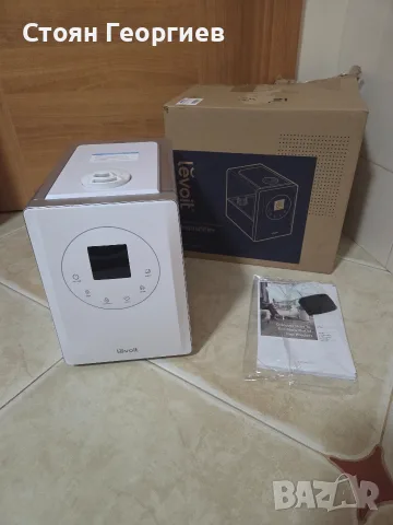 Чисто нов Овлажнител на въздух Levoit LV600S, Ултразвуков, SMART, Ароматерапия, 28/280 W, 6 л, 