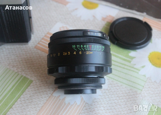Helios 44-2 58mm f2 - Обектив Хелиос 44-2, снимка 6 - Обективи и филтри - 54928892