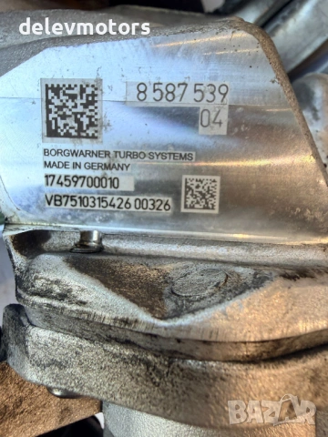 8587539, 16319700018 twin turbo турбо турбина от BMW G30 2.0d 190 к.с. B47D20B 2019г., снимка 14 - Части - 54805900