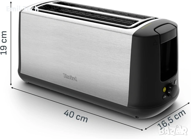 Нов тостер Tefal Subito 1700W + термочаша подарък, снимка 2 - Тостери - 54754706