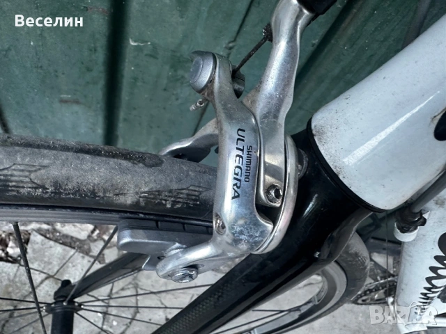 Олекотен немски шосеен велосипед Cucuma T06 (9.3 кг) – Размер 56 – Full Shimano Ultegra (2х10), снимка 6 - Велосипеди - 54544833