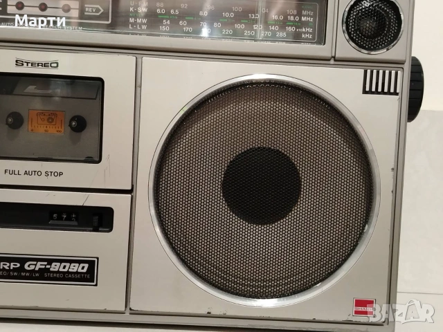 Sharp gf 9090, снимка 4 - Радиокасетофони, транзистори - 55093398
