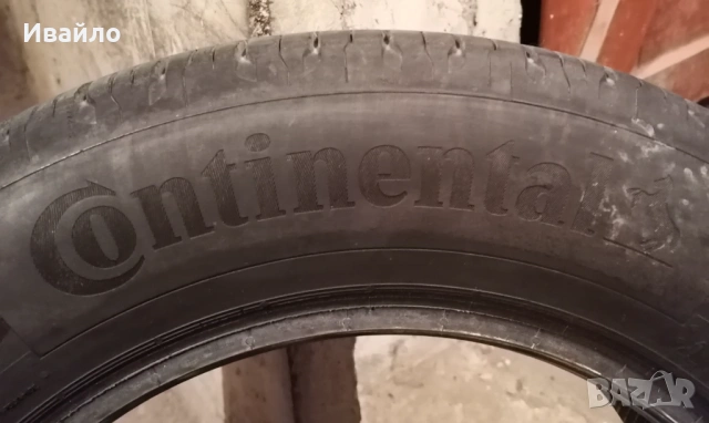 Продавам 2 броя летни гуми 195.65.15 на 1 сезон дот 2019 Контентал , снимка 4 - Гуми и джанти - 54229728